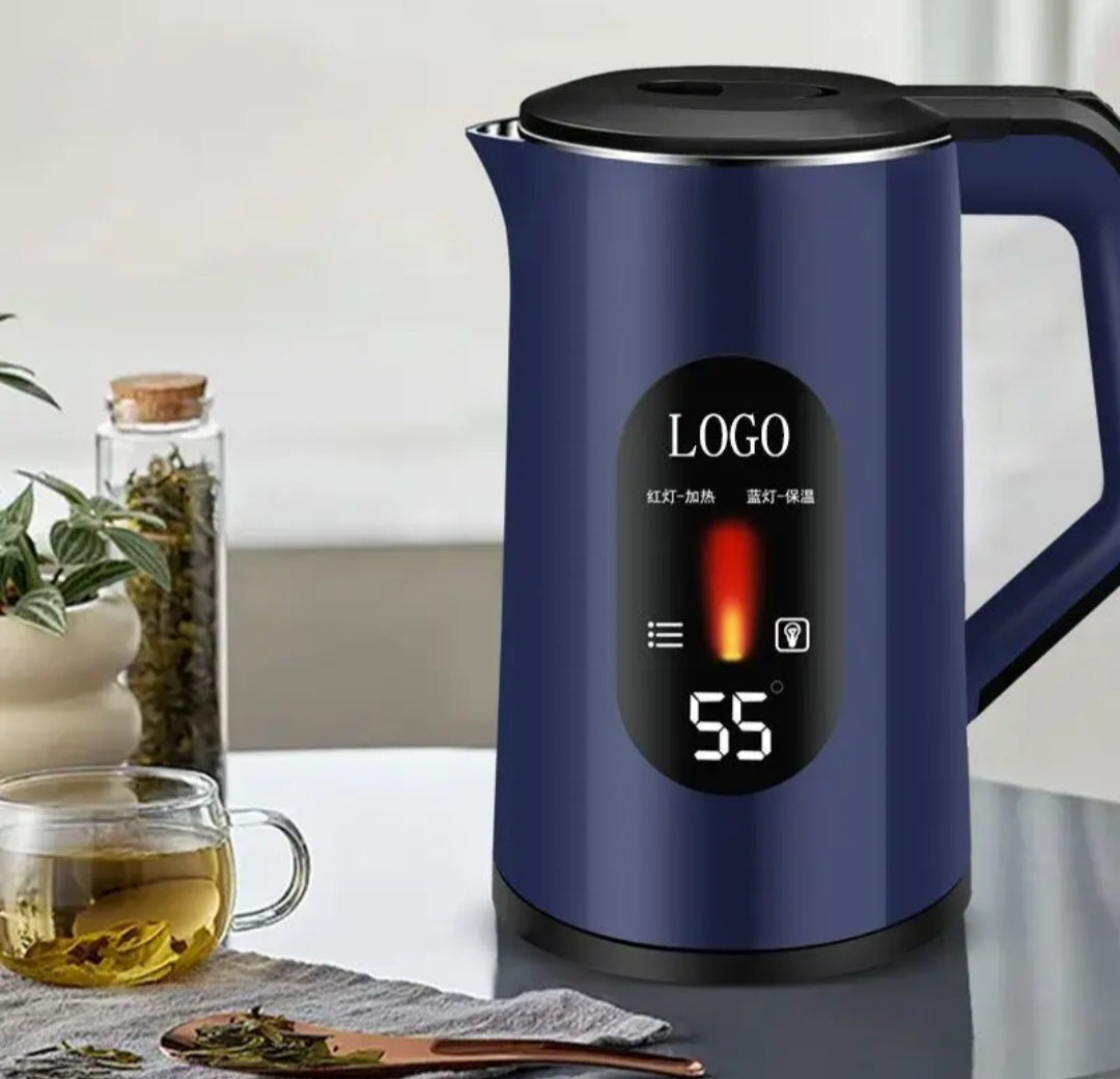 Bouilloire Électrique Intelligente + Tasse Thermique OFFERTE 🎁