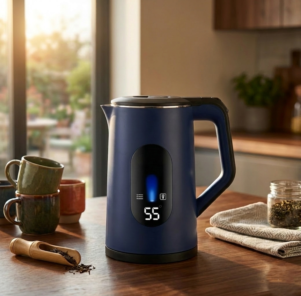 Bouilloire Électrique Intelligente + Tasse Thermique OFFERTE 🎁